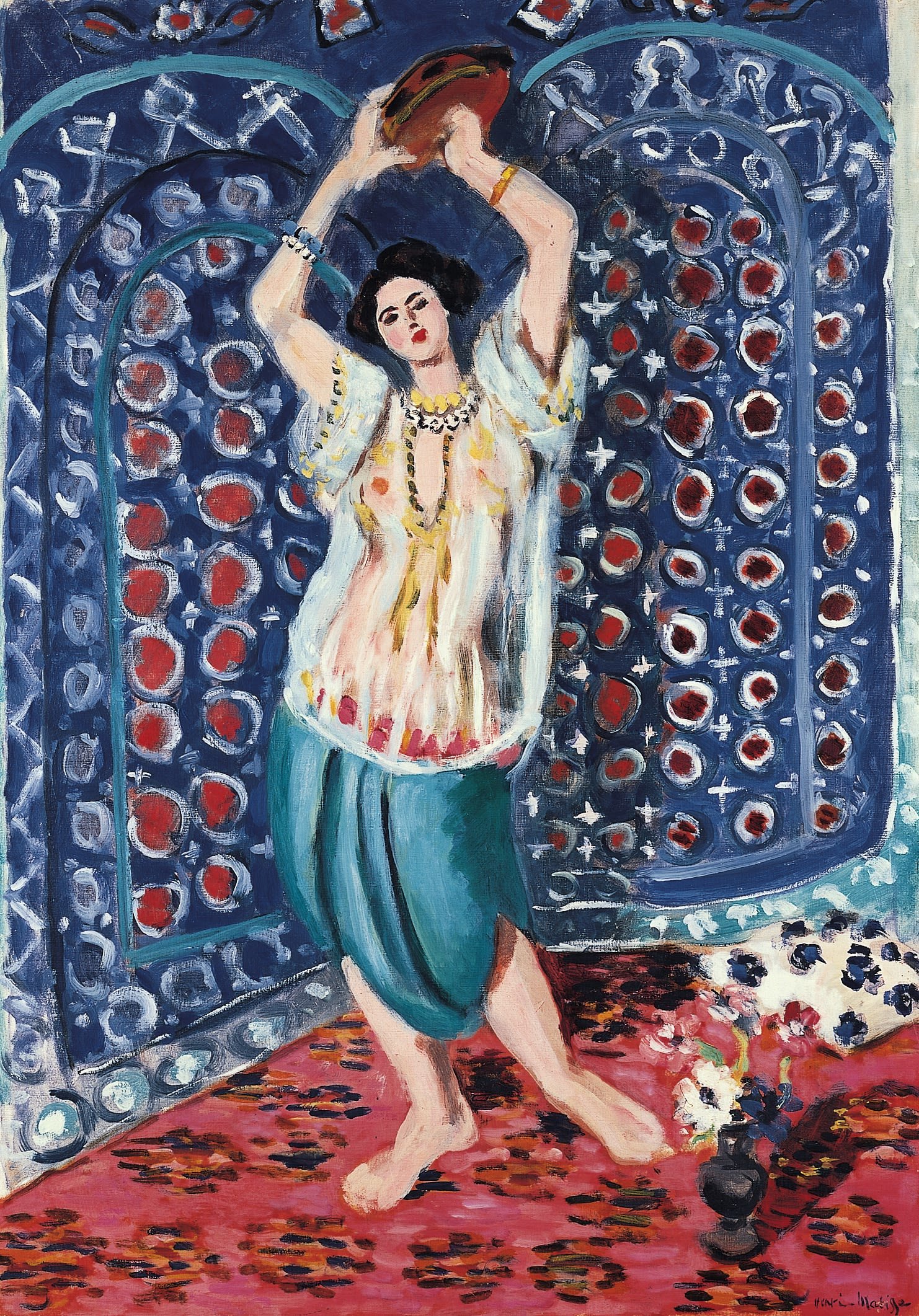 Matisse, Odalisque with Tambourine