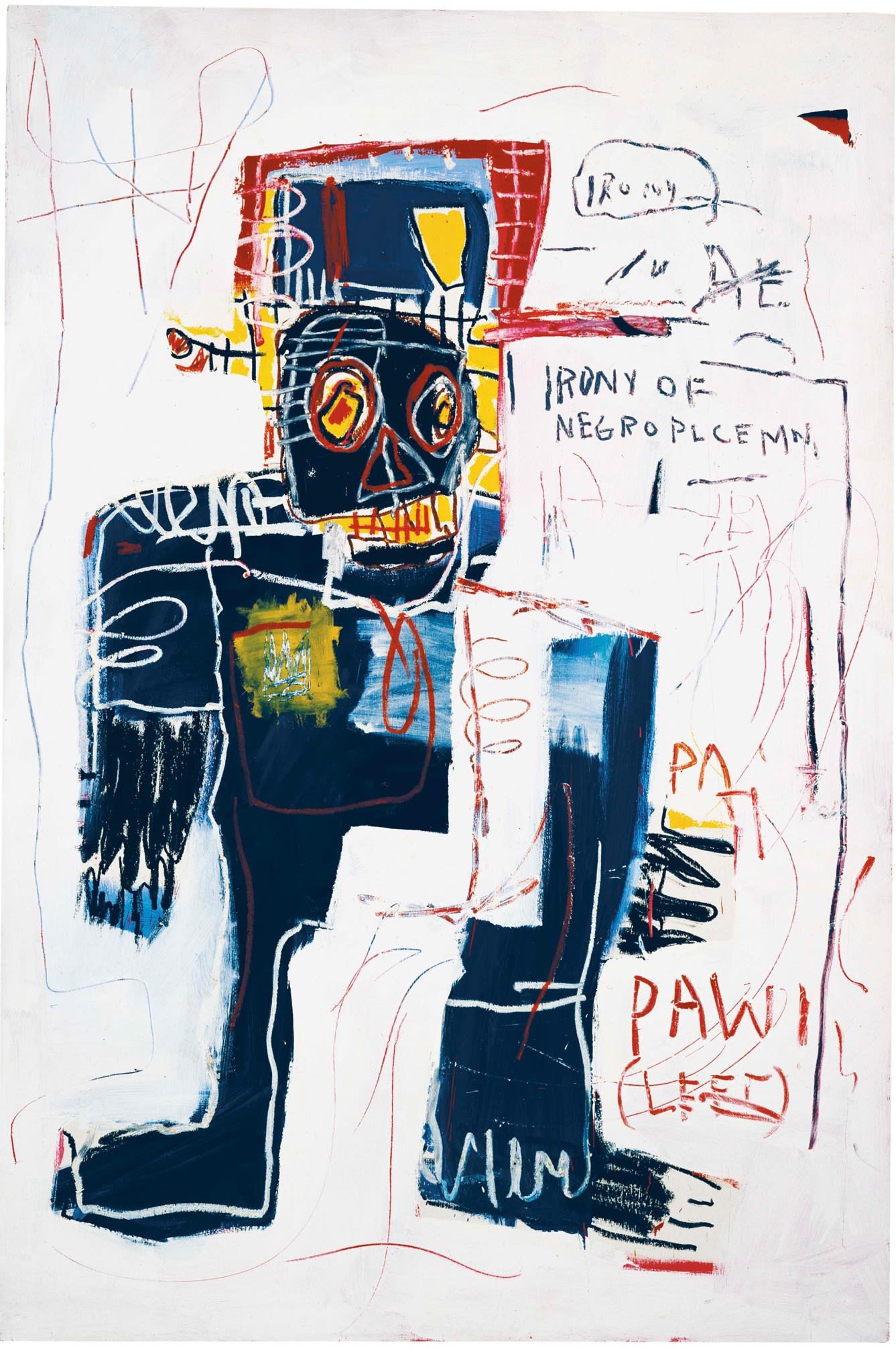 Jean Michel Basquiat, Irony of a Negro Policeman