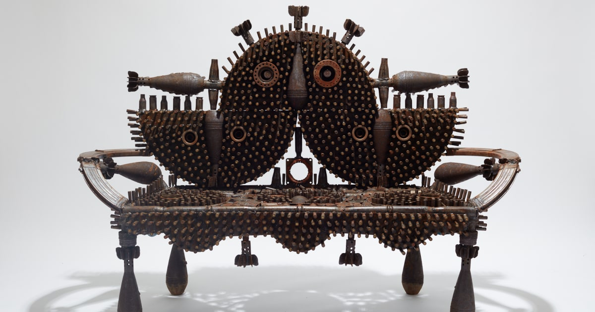 Goncalo Mabunda The Throne of the Living