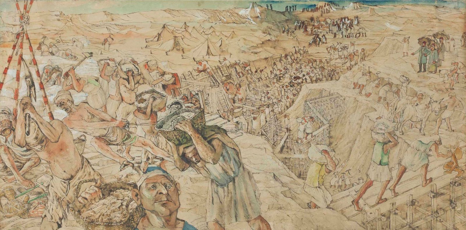 Abdul Hadi El-Gazzar, The Construction of the Suez Canal