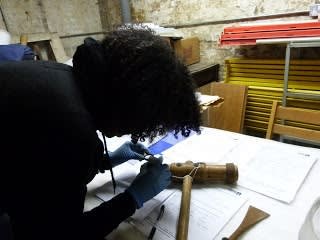 Lalita Bailey writing a condition report