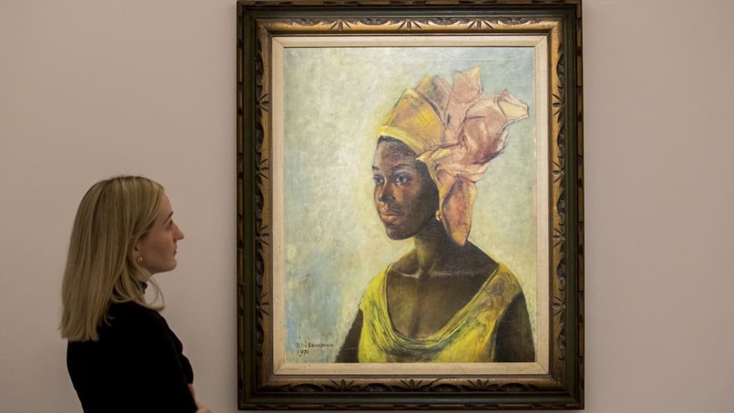 Ben Enwonwu's Christine on view at Sotheby's