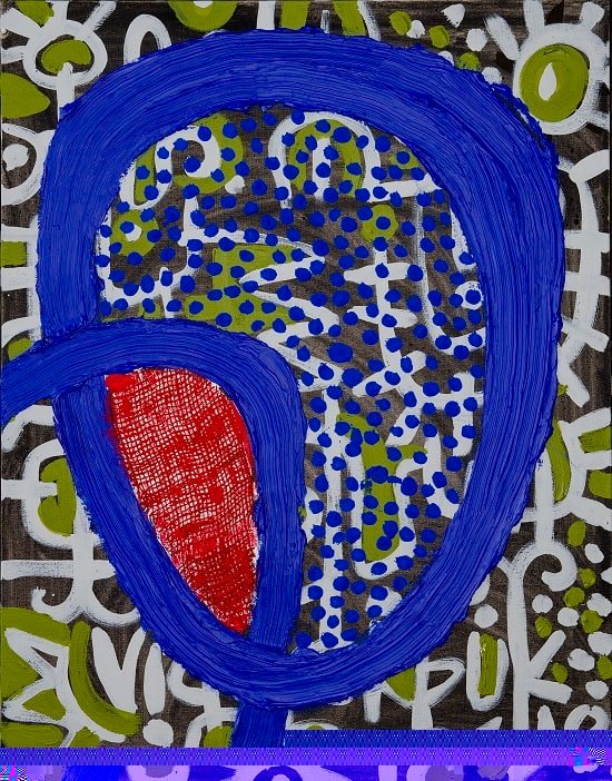 Victor Ekpuk 'Mask Series 2'