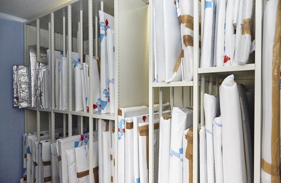 Toast Rack - artwork storage