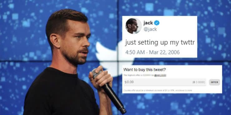 Jack Dorsey Tweet NFT