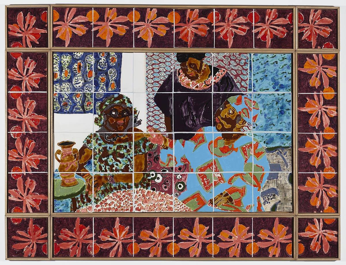 Mawuena Kattah, Auntie, Mum and Me talking about my Fabric Collection